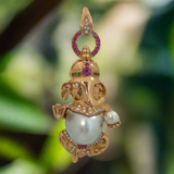 Ganesh Pearl Pendant