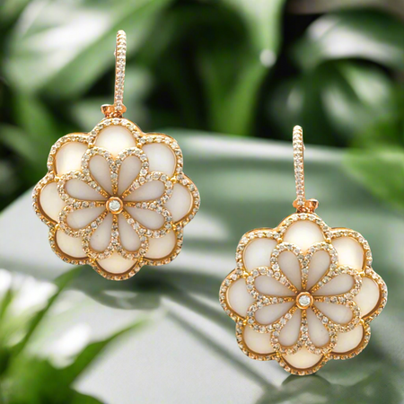 Flora Diamond Earring