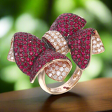 Bow Ruby Ring