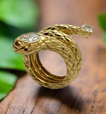 Snake Diamond Ring